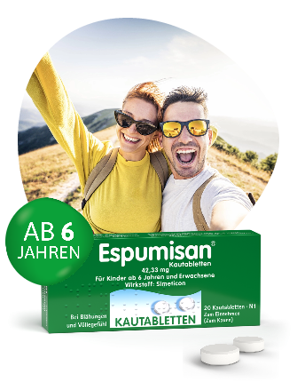 Espumisan® Kautabletten Packshot