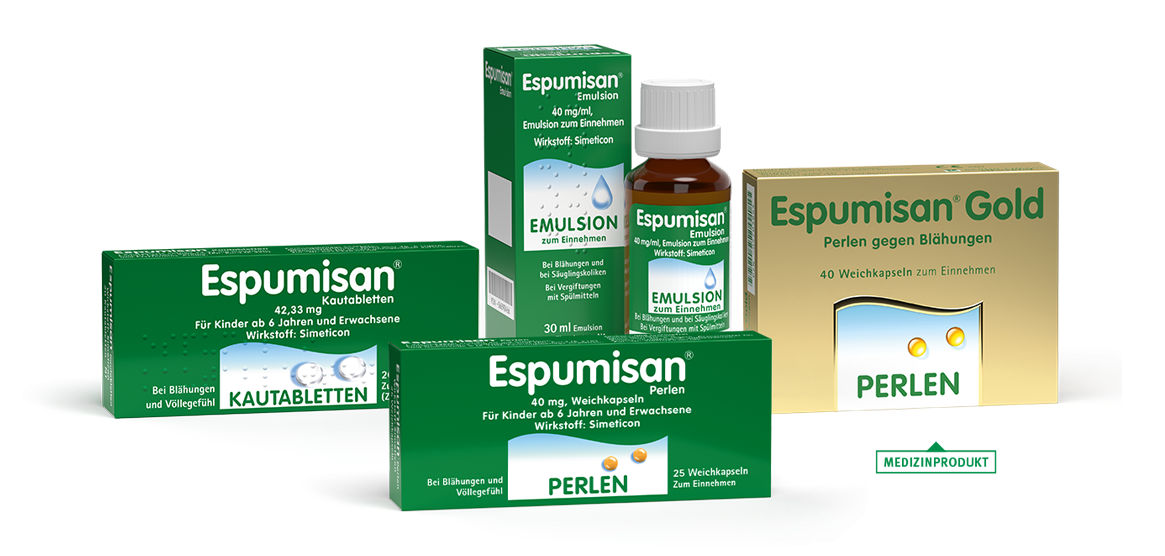 Espumisan Produkte