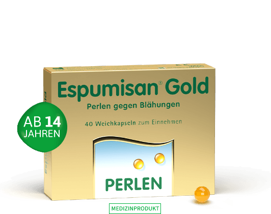 Espumisan Gold Perlen Packshot